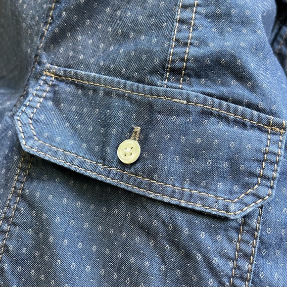 Talbots Denim (jean) dress with pockets size 12p - Picture 4 of 6